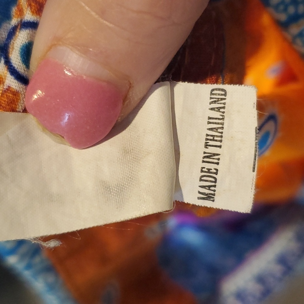 Roberta Freymann Boho Gradient Button Down Top Sm… - image 8